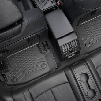WeatherTech® - DigitalFit™ 2nd Row Black Molded Floor Liners