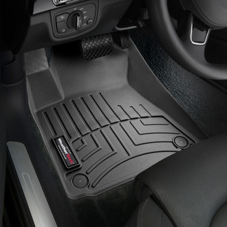 WeatherTech® - DigitalFit™ 1st Row Black Molded Floor Liners