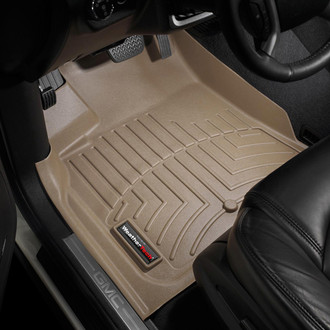 WeatherTech® - DigitalFit™ 1st Row Tan Molded Floor Liners