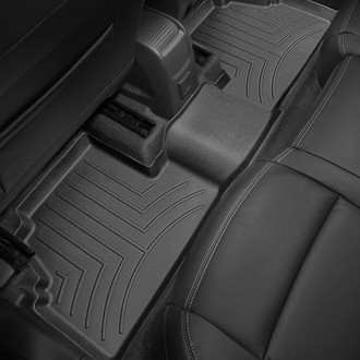 WeatherTech® - DigitalFit™ 2nd Row Black Molded Floor Liner