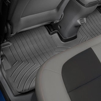 WeatherTech® - DigitalFit™ 2nd Row Black Molded Floor Liner