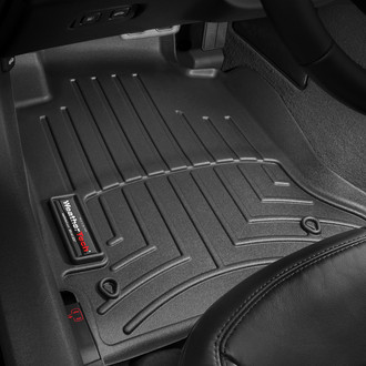 WeatherTech® - DigitalFit™ 1st Row Black Molded Floor Liners