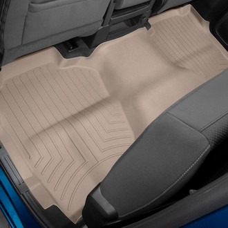 WeatherTech® - DigitalFit™ 2nd Row Tan Molded Floor Liner