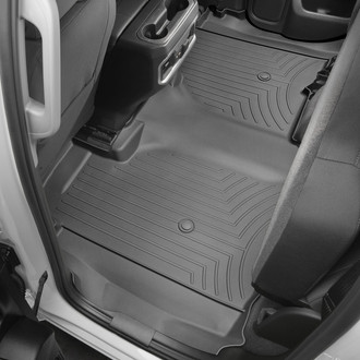 WeatherTech® - DigitalFit™ 2nd Row Black Molded Floor Liner
