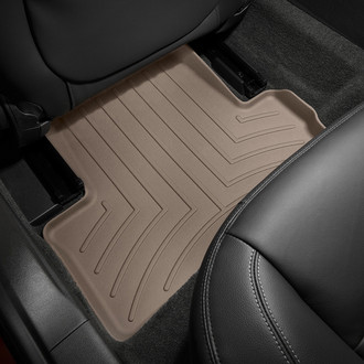 WeatherTech® - DigitalFit™ 2nd Row Tan Molded Floor Liners