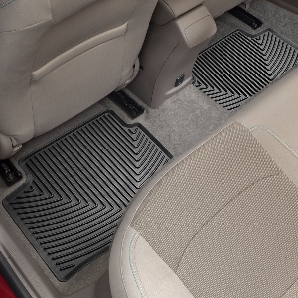Weathertech® W423 AllWeather 2nd Row Black Floor Mats