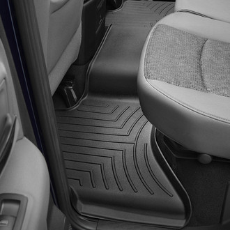 WeatherTech® - DigitalFit™ 2nd Row Black Molded Floor Liner