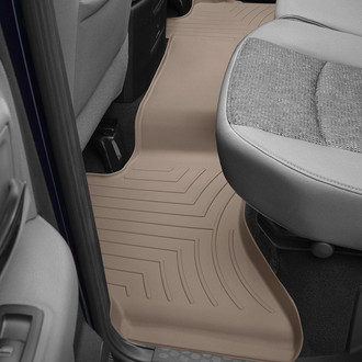 WeatherTech® - DigitalFit™ 2nd Row Tan Molded Floor Liner