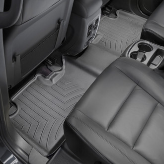 WeatherTech® - DigitalFit™ 2nd Row Black Molded Floor Liner