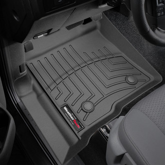 WeatherTech® - DigitalFit™ 1st Row Black Molded Floor Liners
