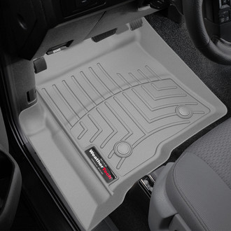 WeatherTech® - DigitalFit™ 1st Row Gray Molded Floor Liners
