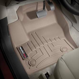 WeatherTech® - DigitalFit™ 1st Row Tan Molded Floor Liners
