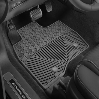 WeatherTech® - All-Weather 1st Row Black Floor Mats