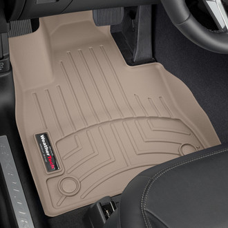 WeatherTech® - DigitalFit™ 1st Row Tan Molded Floor Liners