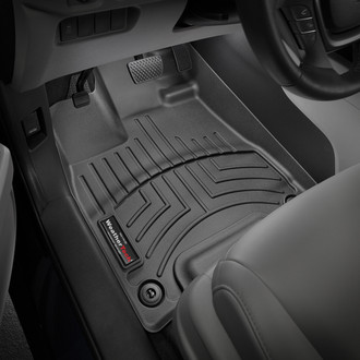 WeatherTech® - DigitalFit™ 1st Row Black Molded Floor Liners