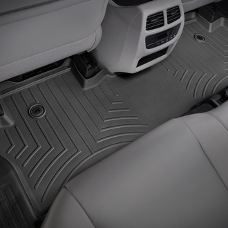 WeatherTech® - DigitalFit™ 2nd Row Black Molded Floor Liner