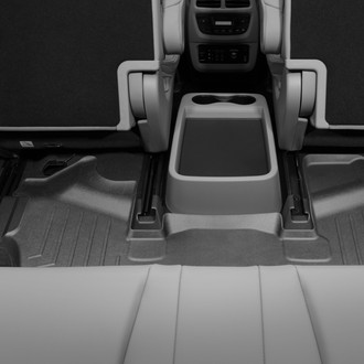 WeatherTech® - DigitalFit™ 3rd Row Black Molded Floor Liner