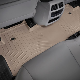WeatherTech® - DigitalFit™ 2nd Row Tan Molded Floor Liner