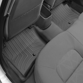 WeatherTech® - DigitalFit™ 2nd Row Black Molded Floor Liner