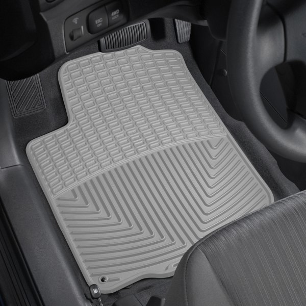 gray car floor mats