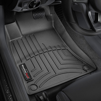 WeatherTech® - DigitalFit™ 1st Row Black Molded Floor Liners