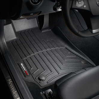 WeatherTech® - DigitalFit™ 1st Row Black Molded Floor Liners