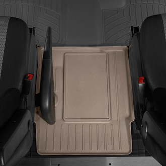 WeatherTech® - DigitalFit™ Center Aisle Tan Molded Floor Liner
