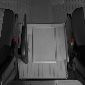 WeatherTech® - DigitalFit™ Center Aisle Gray Molded Floor Liner
