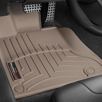 WeatherTech® - DigitalFit™ 1st Row Tan Molded Floor Liners