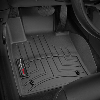 WeatherTech® - DigitalFit™ 1st Row Black Molded Floor Liners