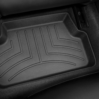 WeatherTech® - DigitalFit™ 2nd Row Black Molded Floor Liners