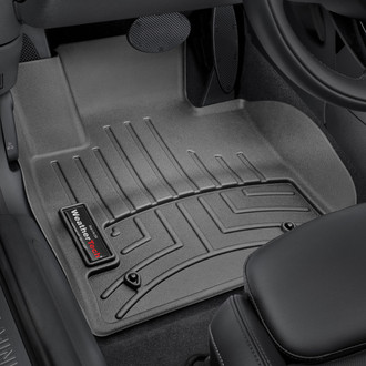WeatherTech® - DigitalFit™ 1st Row Black Molded Floor Liners