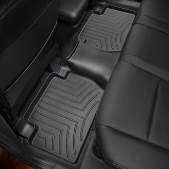 WeatherTech® - DigitalFit™ 2nd Row Black Molded Floor Liner