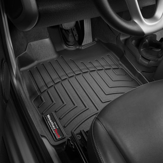 WeatherTech® - DigitalFit™ 1st Row Black Molded Floor Liners