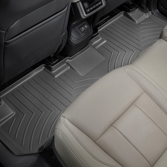 WeatherTech® - DigitalFit™ 2nd Row Black Molded Floor Liners