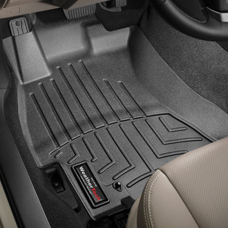 WeatherTech® - DigitalFit™ 1st Row Black Molded Floor Liners