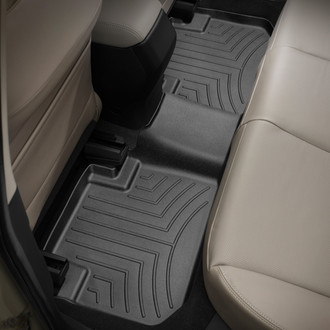 WeatherTech® - DigitalFit™ 2nd Row Black Molded Floor Liner