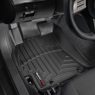 WeatherTech® - DigitalFit™ 1st Row Black Molded Floor Liners