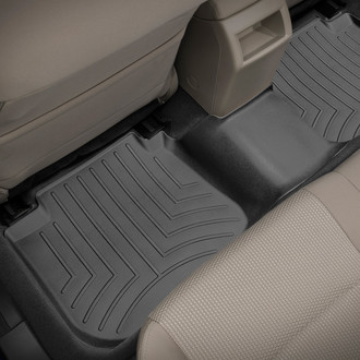 WeatherTech® - DigitalFit™ 2nd Row Black Molded Floor Liner