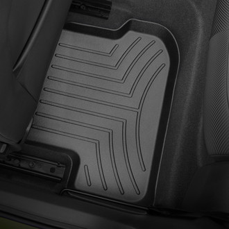 WeatherTech® - DigitalFit™ 2nd Row Black Molded Floor Liners