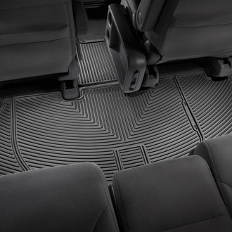 WeatherTech® - All-Weather 2nd Row Black Floor Mats