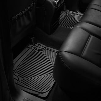 WeatherTech® - All-Weather 2nd Row Black Floor Mats