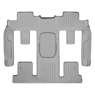 WeatherTech® - DigitalFit™ 2nd & 3rd Row Gray Molded Floor Liner