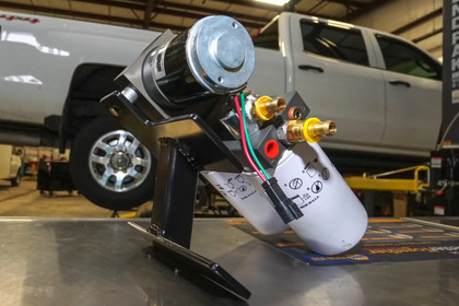 Wehrli Custom Fabrication® - Fass Fuel System Relocation Bracket Installation