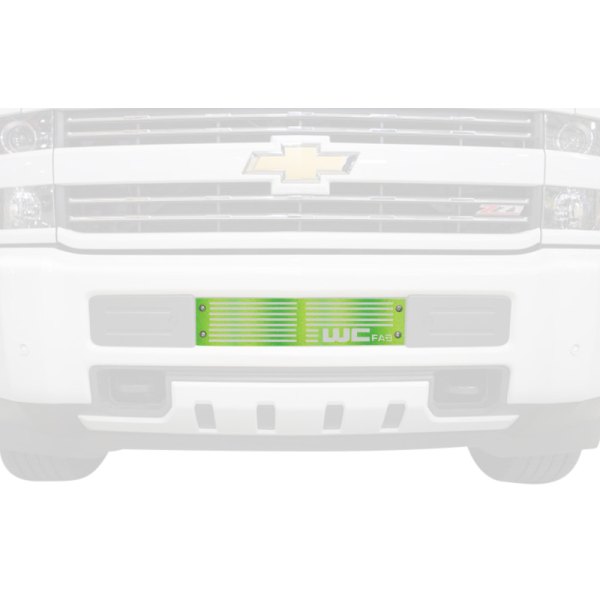 Wehrli Custom Fabrication® - 1-Pc Apple Frost Two Stage Powder Coated Bumper Grille