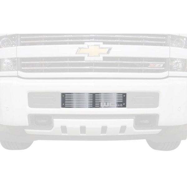 Wehrli Custom Fabrication® - 1-Pc Bengal Gray Single Stage Powder Coated Bumper Grille
