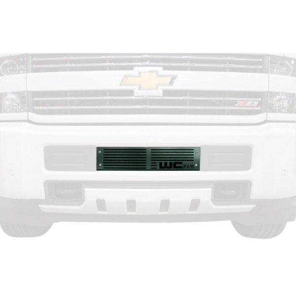 Wehrli Custom Fabrication® - 1-Pc Bengal Green Single Stage Powder Coated Bumper Grille