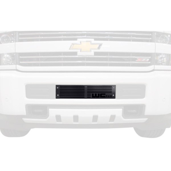 Wehrli Custom Fabrication® - 1-Pc Cadillac Gray Two Stage Powder Coated Bumper Grille