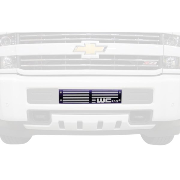 Wehrli Custom Fabrication® - 1-Pc Candy Purple Two Stage Powder Coated Bumper Grille
