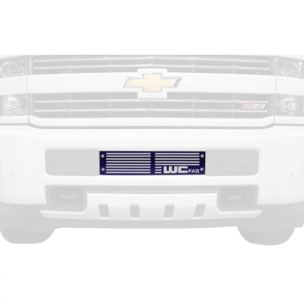 Wehrli Custom Fabrication® - 1-Pc Grape Frost Two Stage Powder Coated Bumper Grille